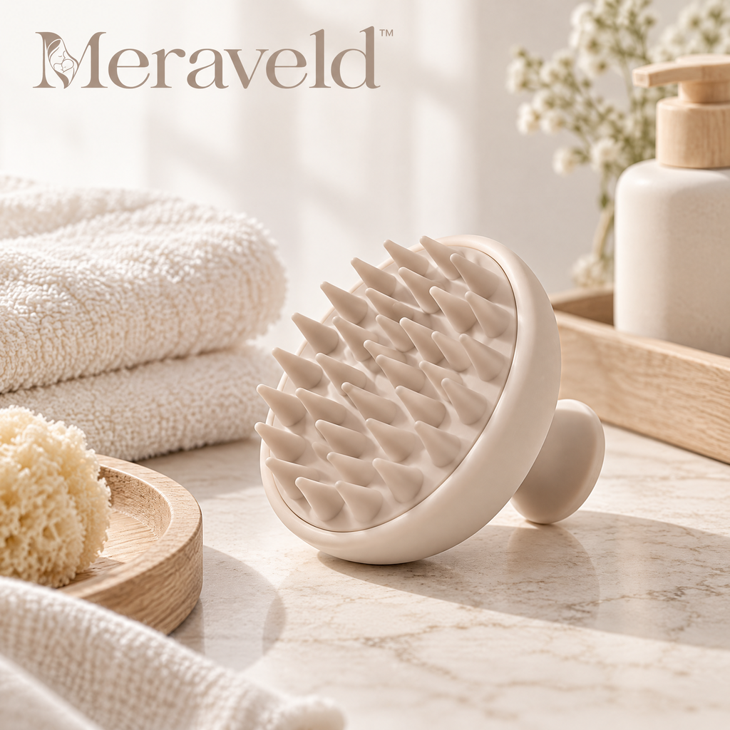 Meraveld™ Soft Silicone Scalp Massager Brush