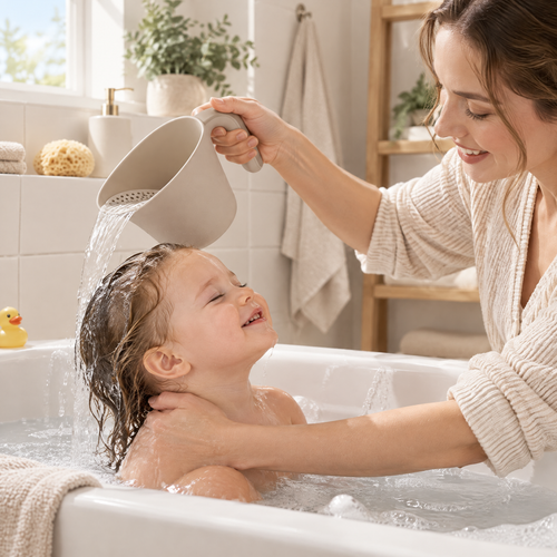 Meraveld™ Baby Bath Rinser Cup