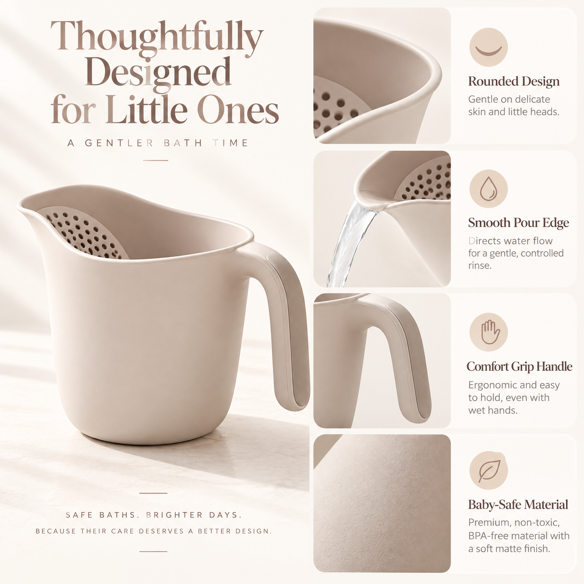 Meraveld™ Baby Bath Rinser Cup