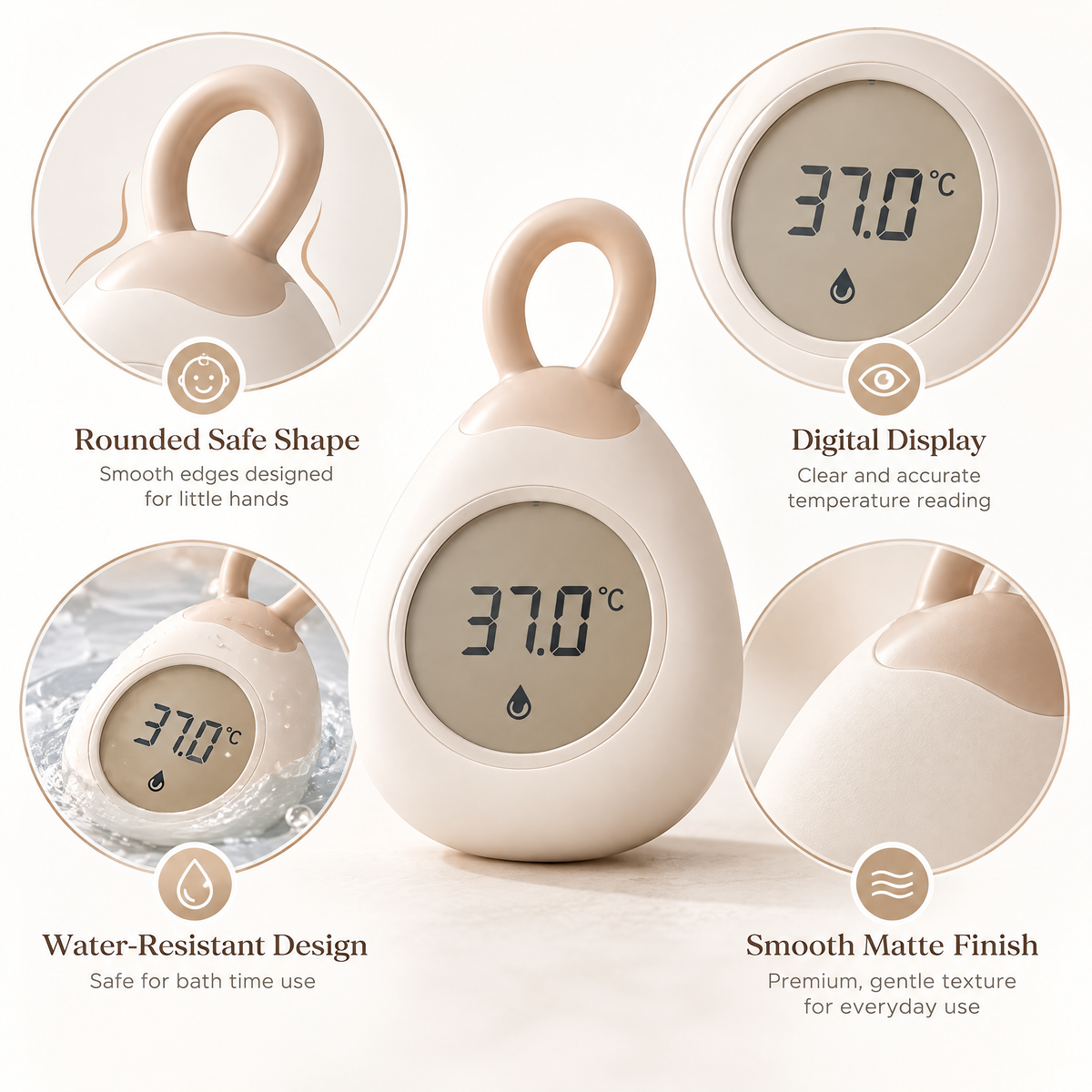Meraveld™ Digital Baby Bath Thermometer